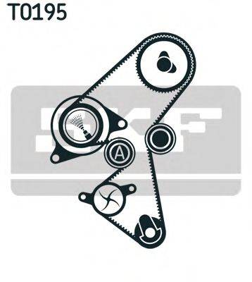 SKF VKMA03259 Комплект ременя ГРМ