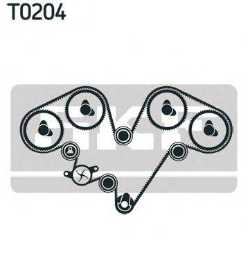 SKF VKMA03902 Комплект ременя ГРМ