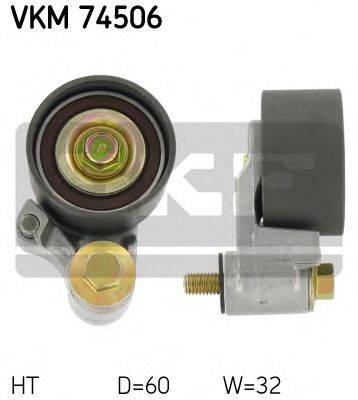 SKF VKM74506 Натяжний ролик, ремінь ГРМ