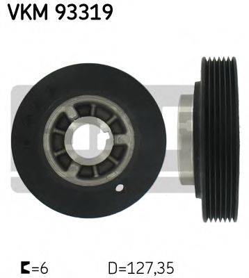 SKF VKM93319 Ремінний шків, колінчастий вал