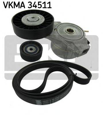 SKF VKMA34511 Полікліновий ремінний комплект