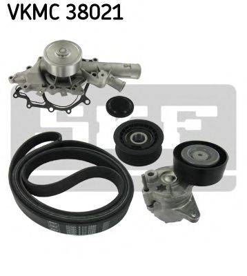 SKF VKMC38021 Водяний насос + комплект потічкових ременів