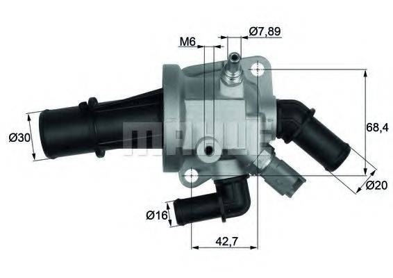 BEHR TI16488 Термостат, охолоджуюча рідина