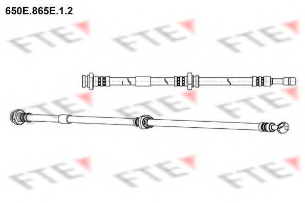 FTE 650E865E12 Гальмівний шланг