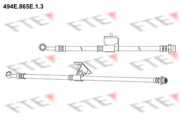 FTE 494E865E13 Гальмівний шланг