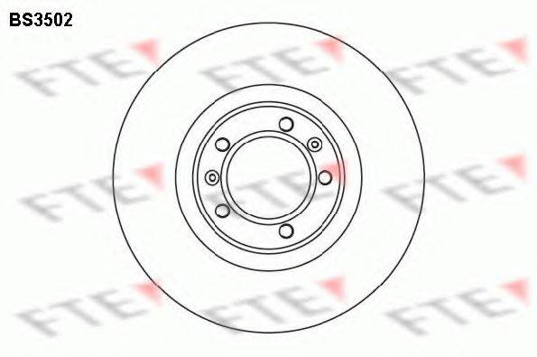 FTE BS3502 гальмівний диск