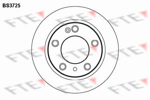 FTE BS3725 гальмівний диск