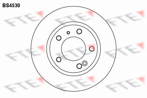 FTE BS4530 гальмівний диск