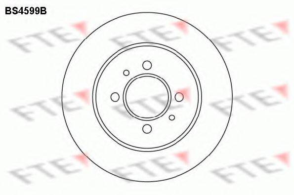 FTE BS4599B гальмівний диск