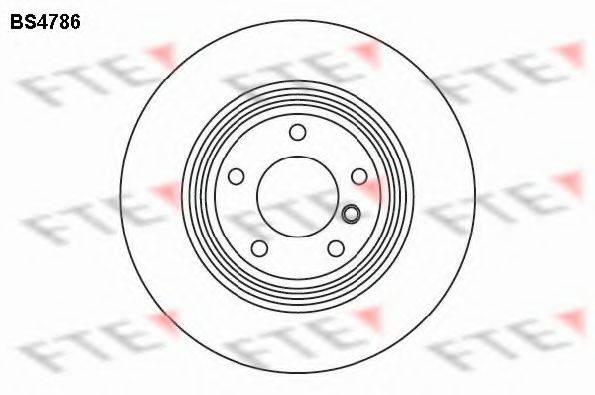 FTE BS4786 гальмівний диск