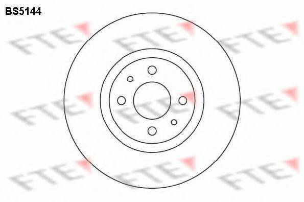 FTE BS5144 гальмівний диск