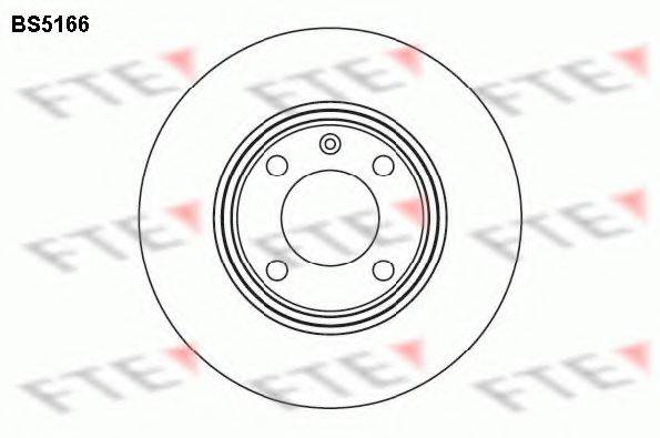 FTE BS5166 гальмівний диск