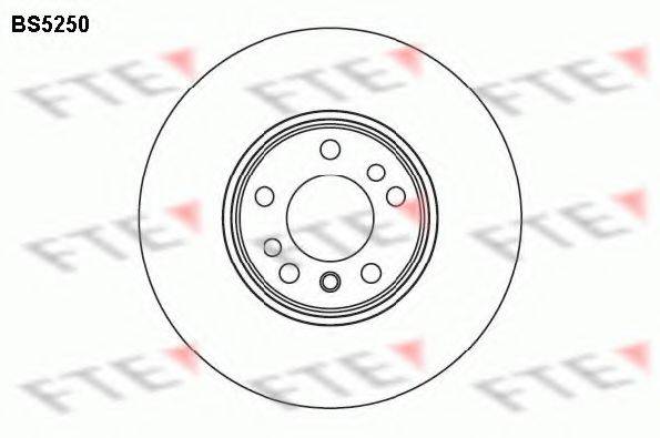 FTE BS5250 гальмівний диск