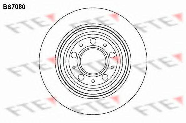FTE BS7080 гальмівний диск