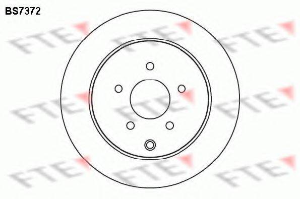 FTE BS7372 гальмівний диск
