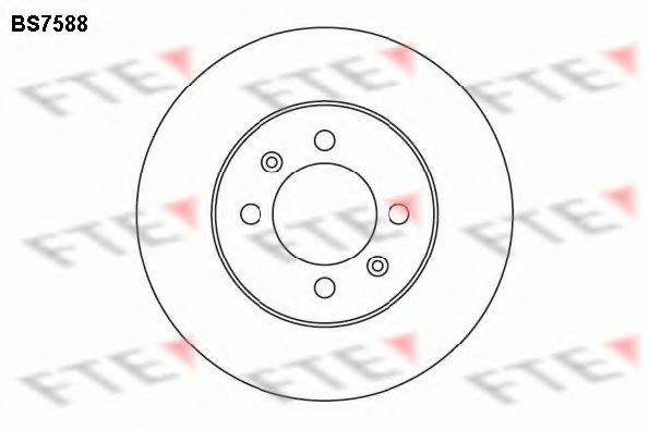 FTE BS7588 гальмівний диск