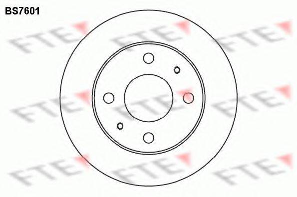 FTE BS7601 гальмівний диск