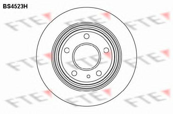 FTE BS4523H гальмівний диск