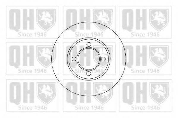 QUINTON HAZELL BDC3701 гальмівний диск