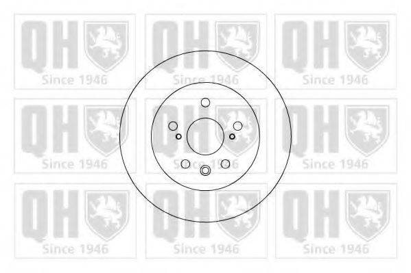 QUINTON HAZELL BDC4624 гальмівний диск