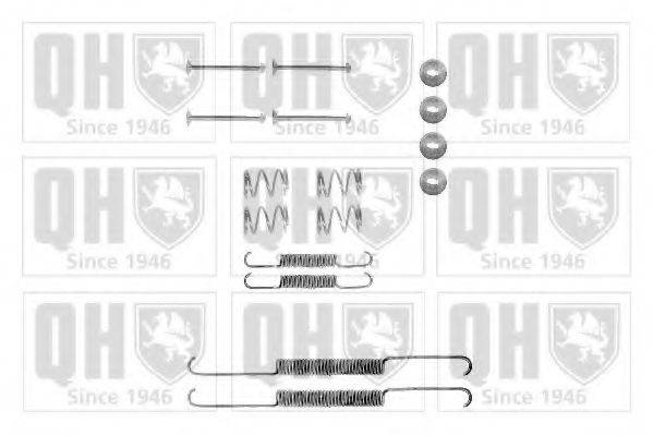 QUINTON HAZELL BFK203 Комплектуючі, гальмівна колодка
