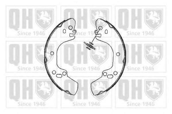 QUINTON HAZELL BS1031 Комплект гальмівних колодок