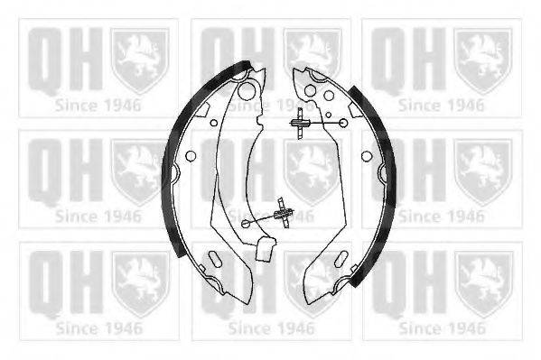 QUINTON HAZELL BS681 Комплект гальмівних колодок