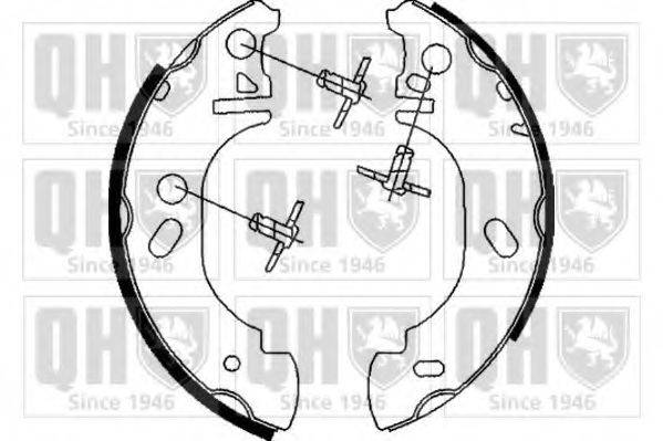 QUINTON HAZELL BS839 Комплект гальмівних колодок