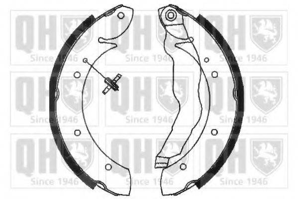 QUINTON HAZELL BS887 Комплект гальмівних колодок