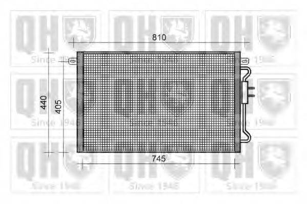QUINTON HAZELL QCN225 Конденсатор, кондиціонер