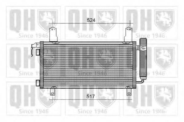 QUINTON HAZELL QCN389 Конденсатор, кондиціонер