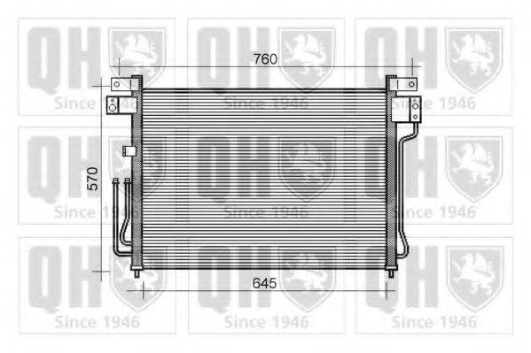 QUINTON HAZELL QCN446 Конденсатор, кондиціонер