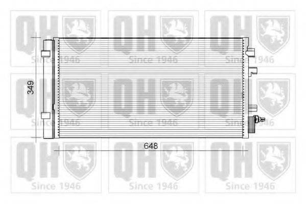 QUINTON HAZELL QCN655 Конденсатор, кондиціонер