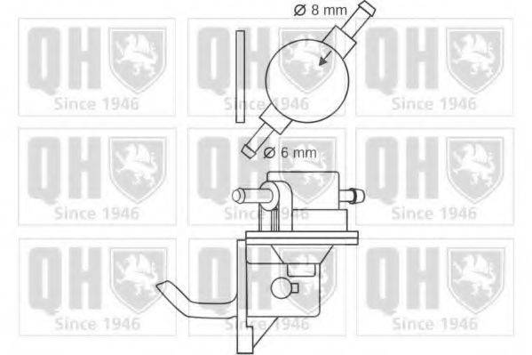 QUINTON HAZELL QFP102 Паливний насос