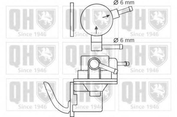 QUINTON HAZELL QFP156 Паливний насос