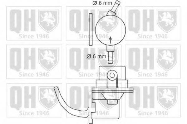 QUINTON HAZELL QFP20 Паливний насос