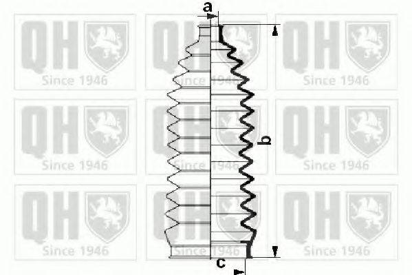 QUINTON HAZELL QG1431 Комплект пильника, рульове керування