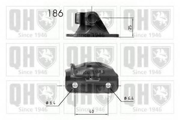 QUINTON HAZELL QTS840210 Газова пружина, кришка багажника