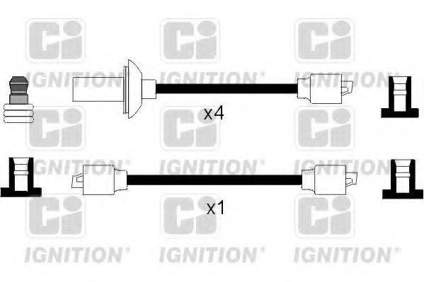 QUINTON HAZELL XC1102 Комплект дротів запалювання