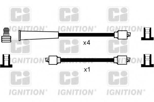 QUINTON HAZELL XC1117 Комплект дротів запалювання