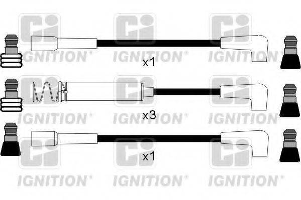 QUINTON HAZELL XC237 Комплект дротів запалювання