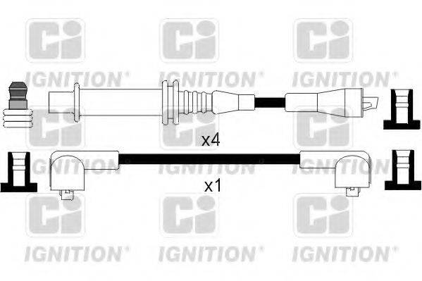 QUINTON HAZELL XC764 Комплект дротів запалювання