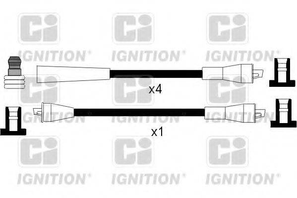 QUINTON HAZELL XC802 Комплект дротів запалювання