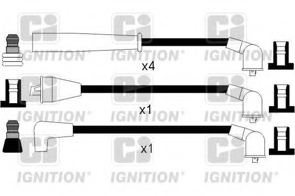 QUINTON HAZELL XC867 Комплект дротів запалювання