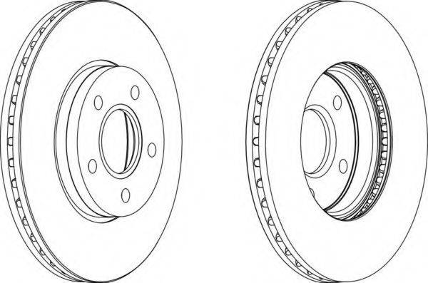 FERODO DDF1222C1 гальмівний диск