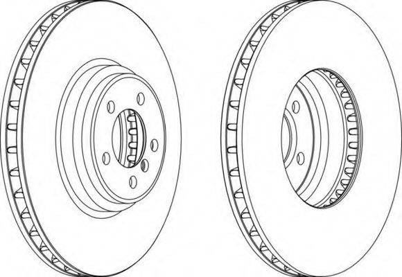 FERODO DDF1246C гальмівний диск