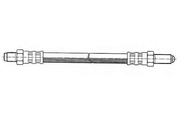 FERODO FHY2068 Гальмівний шланг