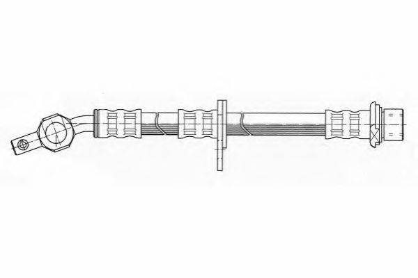 FERODO FHY2213 Гальмівний шланг