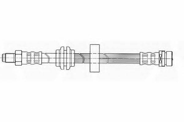 FERODO FHY2474 Гальмівний шланг