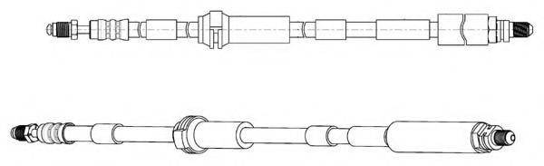 FERODO FHY2742 Гальмівний шланг